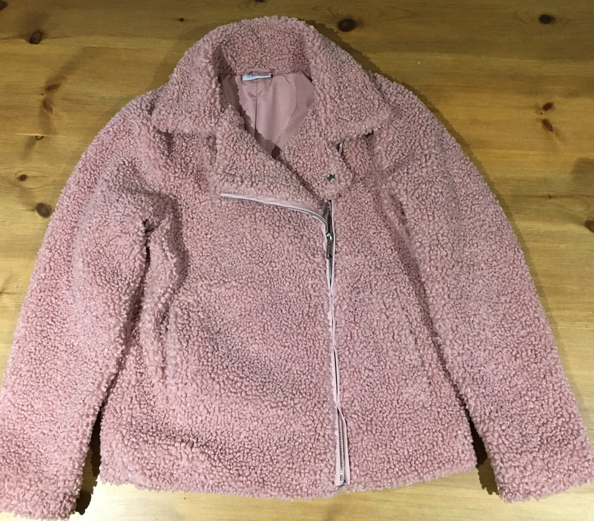 Girls Matalan Pink Teddy coat Age 11. Condition Is Used. eBay