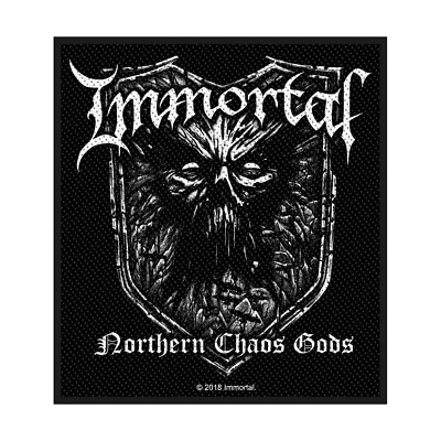 IMMORTAL PATCH AUFNÄHER # 10 NORTHERN CHAOS GODS 10x9cm FLICKEN ABZEICHEN