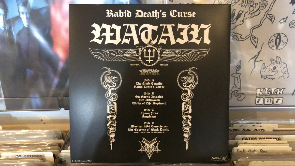 Rabid Death's Curse by Watain (Record, 2020) for sale online | eBay