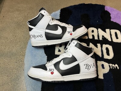 Size 12 - Nike Supreme x Dunk SB High By Any Means Size 12 - Nike Supreme x Dunk SB High By Any Means
