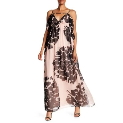 Trina Turk Classés Imprimé Floral Robe Maxi (Taille 2) - Photo 1/4