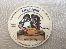 Smoky Cheese Spread Lite Blend USA Cheese Label