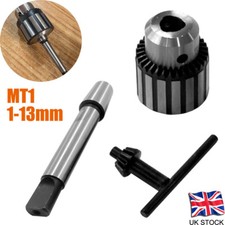 1-13mm Heavy Drill Chuck Bench Drill Chuck B16 with Arbor Morse Taper Shank MT1