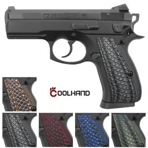 Coolhand G10 Grip For Cz 75 Compact Size Sdp 75d Pcr P01 Snake Scale Aggressive Ebay