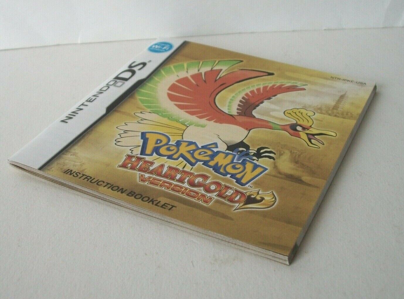 Pokemon Heart Gold Instruction Manual Booklet ONLY!! (DS) *US VERSION*