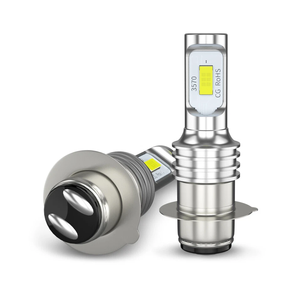 Bombilla de faro LED para Suzuki King Quad LTF4WDX LTF300F LTA700X100W H6M P15D  Foto 2 de 4