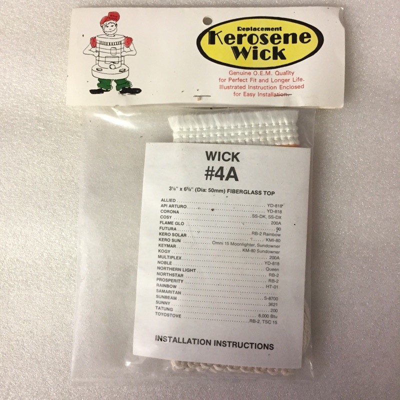 Kerosene Heater Replacement Wick 3 1/8" x 6 5/8" Kero Sun Toyostove