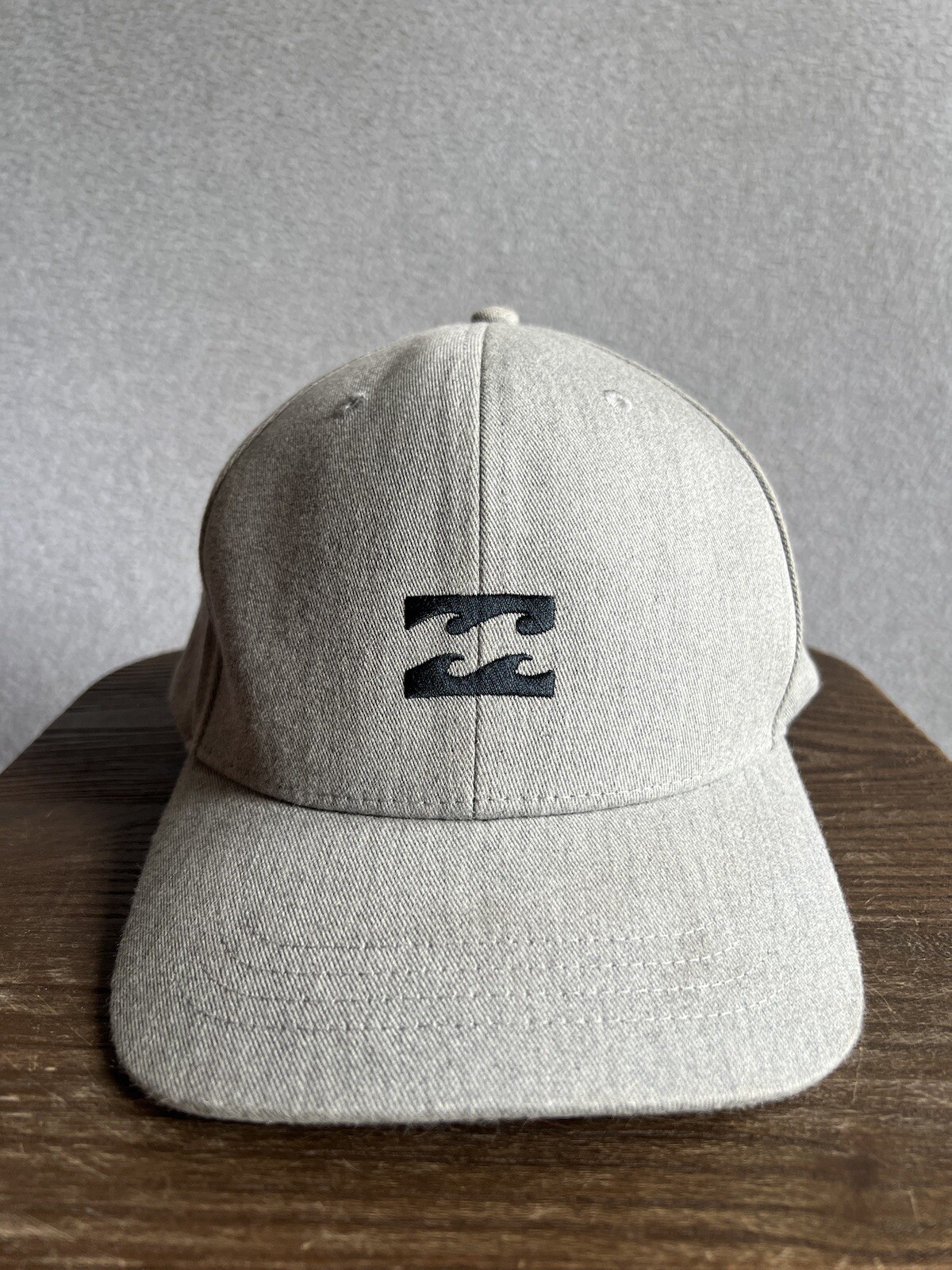 Billabong Gray Strapback Hat Cap Adjustable - image 1