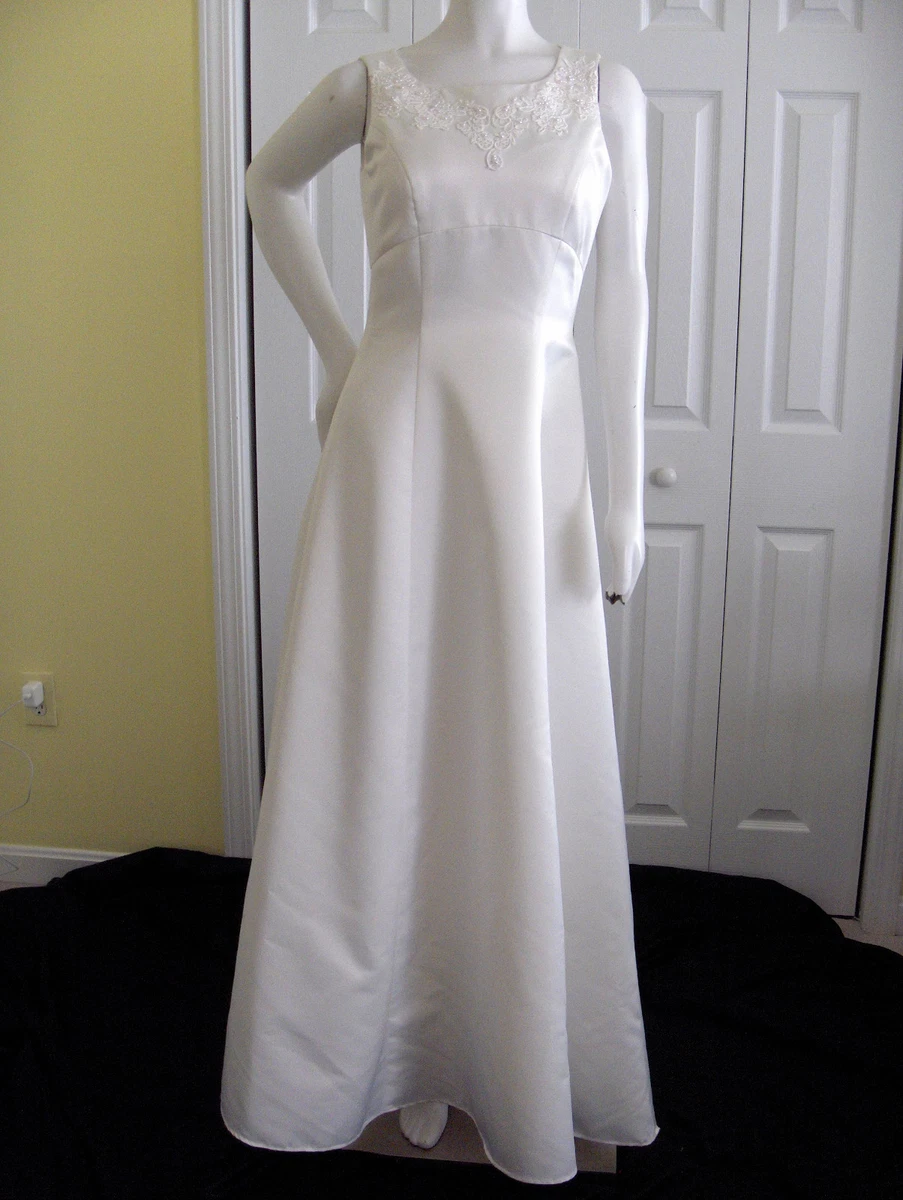 Polyester Square Neck David's Bridal Wedding Dresses for sale | eBay