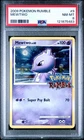 PSA 8 Mewtwo Pokemon Rumble 9/16 GEM MINT Graded Pokemon Card