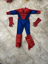 Disfraz de Halloween Rubíes Hombre Araña Marvel Pecho Muscular Talla Niño Pequeño con Guante