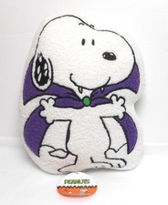 Halloween Decorative Pillow Peanuts Snoopy Vampire Sherpa 14" x 16"