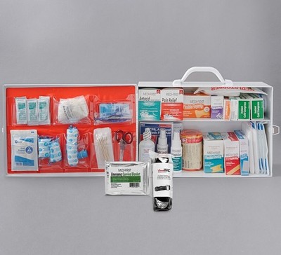 NEW Medi-First 2-Shelf Class A Industrial First Aid Cabinet HD756ANSI (expired)