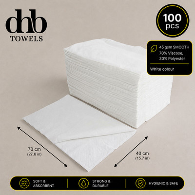 DHB 70×40 Basic SMOOTH Einwegtücher 45 g/m² Friseur Friseursalon 100 Stück