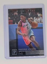 Panini 2020-21 Chronicles Precious Achiuwa Miami Heat Rookie Card #132. rookie card picture