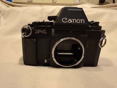 Canon F1 SLR Film Body - w/ View Finder (repair needed)