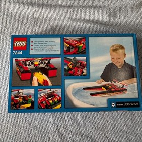 Lego City 7244 Speedboat New!!