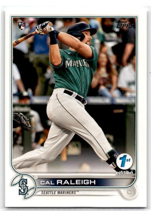 2022 Topps 1st Edition #277 Cal Raleigh Seattle Mariners