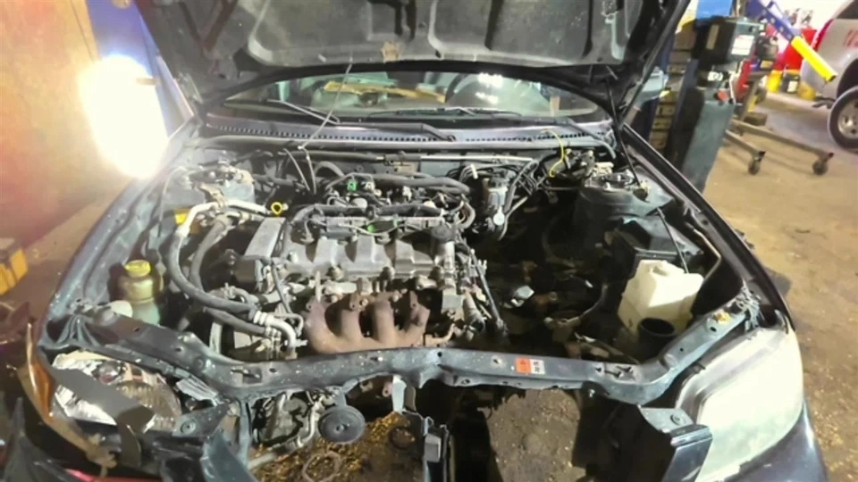 Wheel 15x6 Alloy 5 Notched Spokes Fits 02-03 MAZDA PROTEGE 28890445 - Image 3 of 4