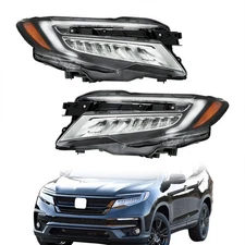 LED Headlight Headlamp For Honda 2019-2022 Pilot/19-21 Passport Right&Left Side