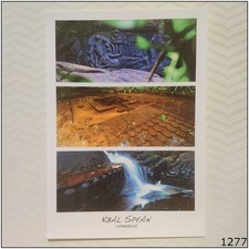Cambodia Kbal Spean 3 View Large Postcard (P1277)