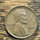 1927-p Lincoln Wheat Penny VF/EF $4.75 Free Shipping.