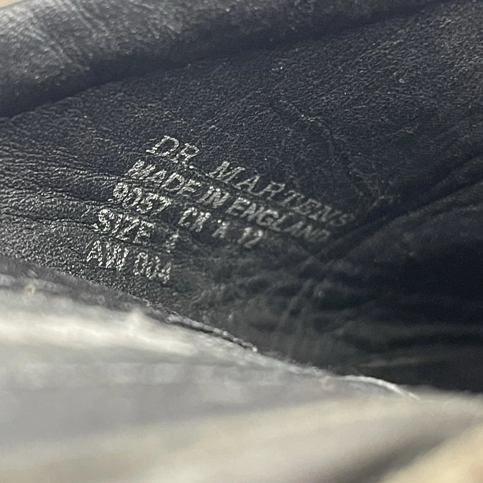 Sandalias Dr. Martens Hechas en Inglaterra Cuero Deslizables Talla 4 Mujer Plataforma Marrón Foto 4 de 4