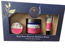 Image of Neal's Yard Remedies Wild Rose Glow Skincare Collection, Skincare Set