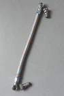 Fuel hose line with 12 ring nipples -parallel- with hollow screws