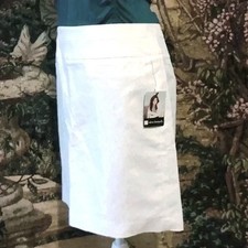 Valarie Bertinelli White Stretch Skirt NWT