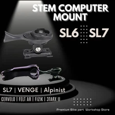 Road Bicycle Computer Mount Mountaiin Bike Integrated Handlebar GPS Stands Parts