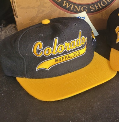 Vintage 90s Starter Cap - NCAA Colorado Buffaloes Tailswee - Snapback, 100% Wool