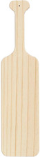 15Inch Unfinished Pine Sorority Paddle for Greek Gifts, Frat Paddle