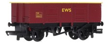R6372 Hornby OO Gauge LWB Open Wagon DB890224 EWS (Pre-Owned)