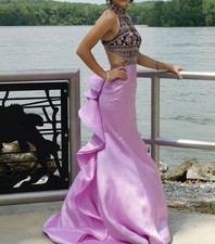 Rachel Allan - size 0 -Embellished Formal Evening Gown