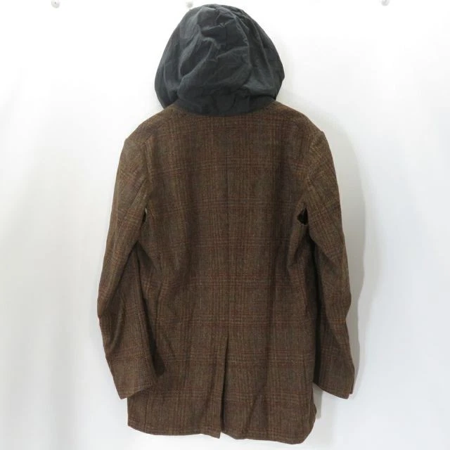 Porter Classic Hand Work Anorak Jacket 16AW Size 3 Brown Wool image 2