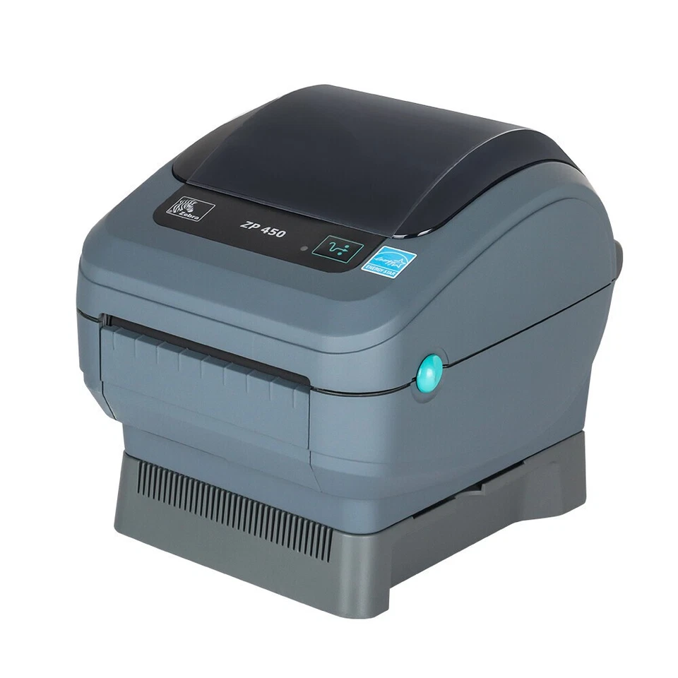 Zebra ZP450 Direct Thermal Shipping Label USB Printer Barcode - Image 2 of 4