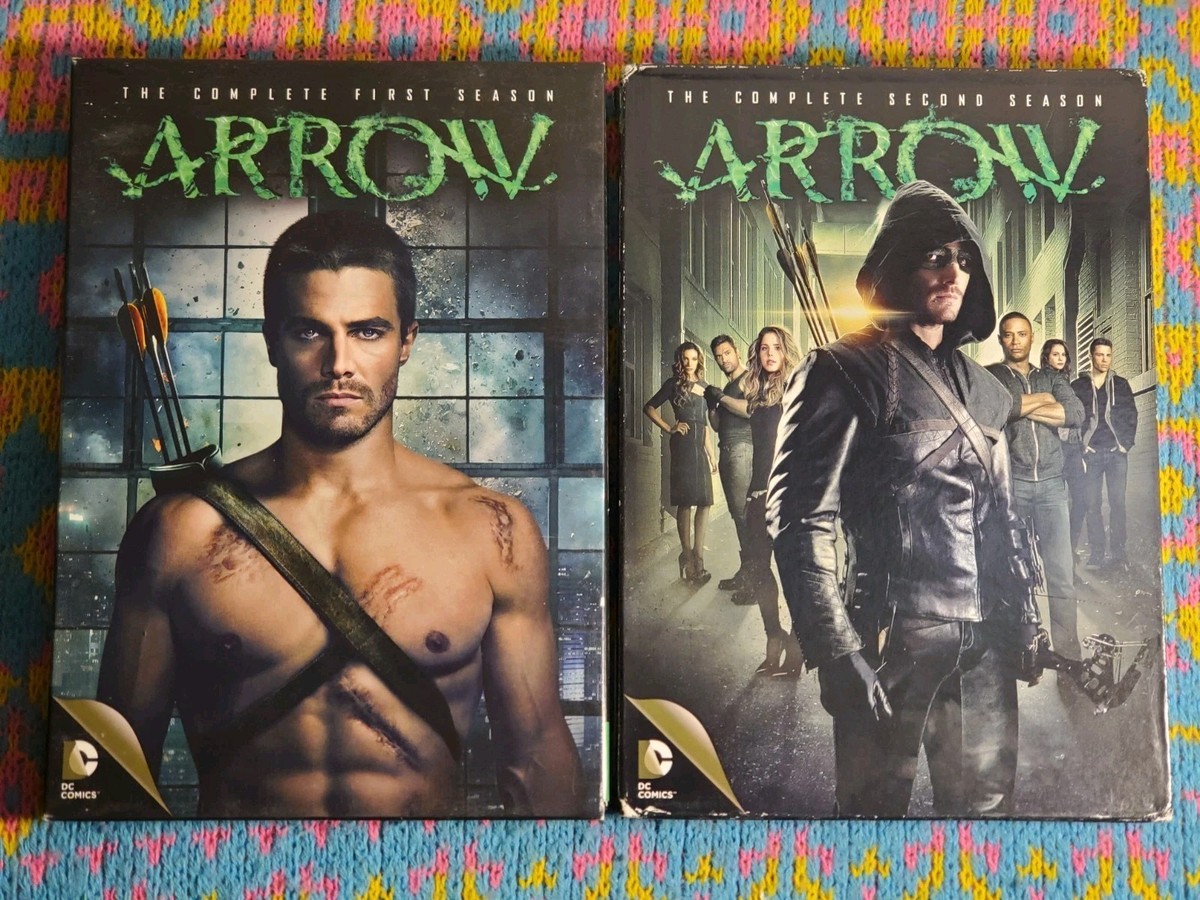 Arrow: Complete Series (DVD Set/Lot) Season 1-8 DC Superhero TV