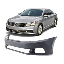 Primed Front Bumper Cover Fascia For 2016-2019 Volkswagen Passat S Se Sel Primed Front Bumper Cover Fascia For 2016-2019 Volkswagen Passat S Se Sel