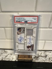 2024 Definitive Dual Auto Relic DAR-JJ Chipper Jones/Andruw Jones /35 - PSA 9⚾️