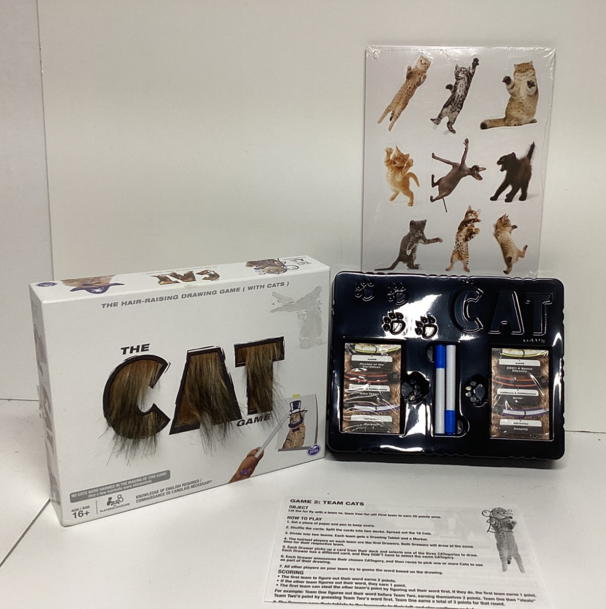 Spin Master The Cat Game Drawing Card Game