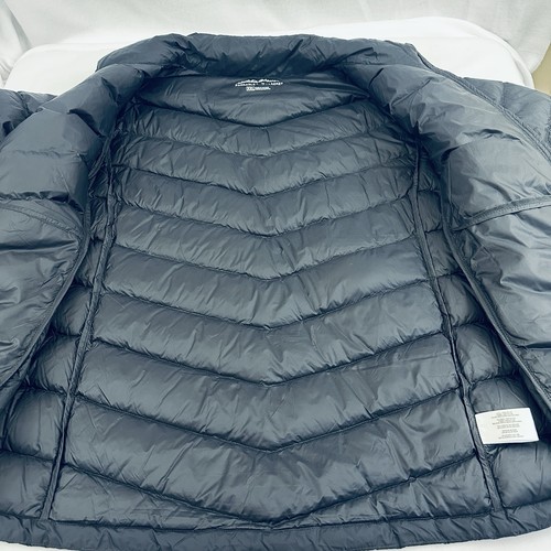 Eddie Bauer EB650 Packable Down Jacket Men's XXL Black Lightweight Puffer Coat - Picture 11 of 19