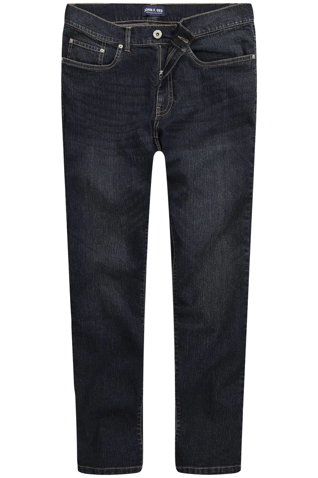 John F. Gee Herren große Größen Jeans Straight Fit 5 Pocket 830453 - Bild 1 von 1