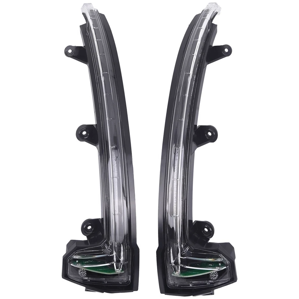 Luces de señal indicadoras de giro de espejo lateral LED para Porsche Cayenne 2015-2018 Foto 2 de 4