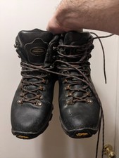 ZAMBERLAN 996 VIOZ GTX Mens Sz 8 Hiking Backpacking Laced Work Leather Boots