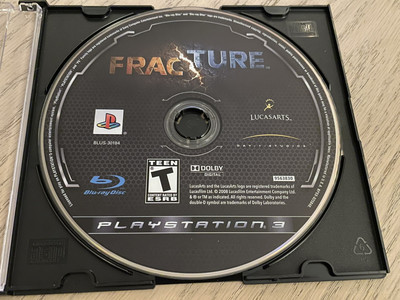 Fracture (PS3 Playstation 3) Disc Only NO CASE
