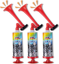 3 Stück Air Horn, Signalhorn Mit Pumpe, Druckluft Fanfare, Handgeführte Pneumati
