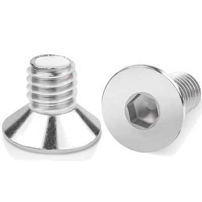 Edelstahl Senkkopfschrauben M5x12mm Innensechskant 100 Stück V2A