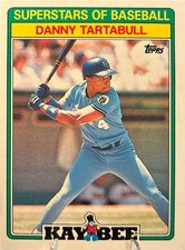 1988 Topps Kay-Bee Superstars of Baseball #30 Danny Tartabull