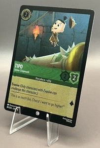 Disney Lorcana Reign of Jafar 89/204 - Tipo Junior Chipmunk Cold Foil NM